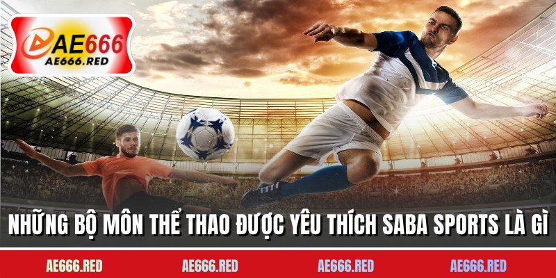 Những bộ môn thể thao được yêu thích Saba Sports là gì